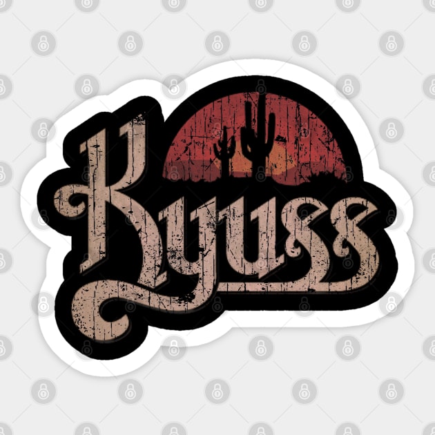 Kyuss Sunset 1987 Sticker by Sultanjatimulyo exe